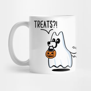 Ghost Dog Cute Ghost Dog Mug